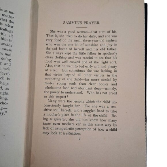 "RARE" 1910 Misunderstood Children book Elizabeth Harrison Author 2nd Edition - Picture 10 of 13